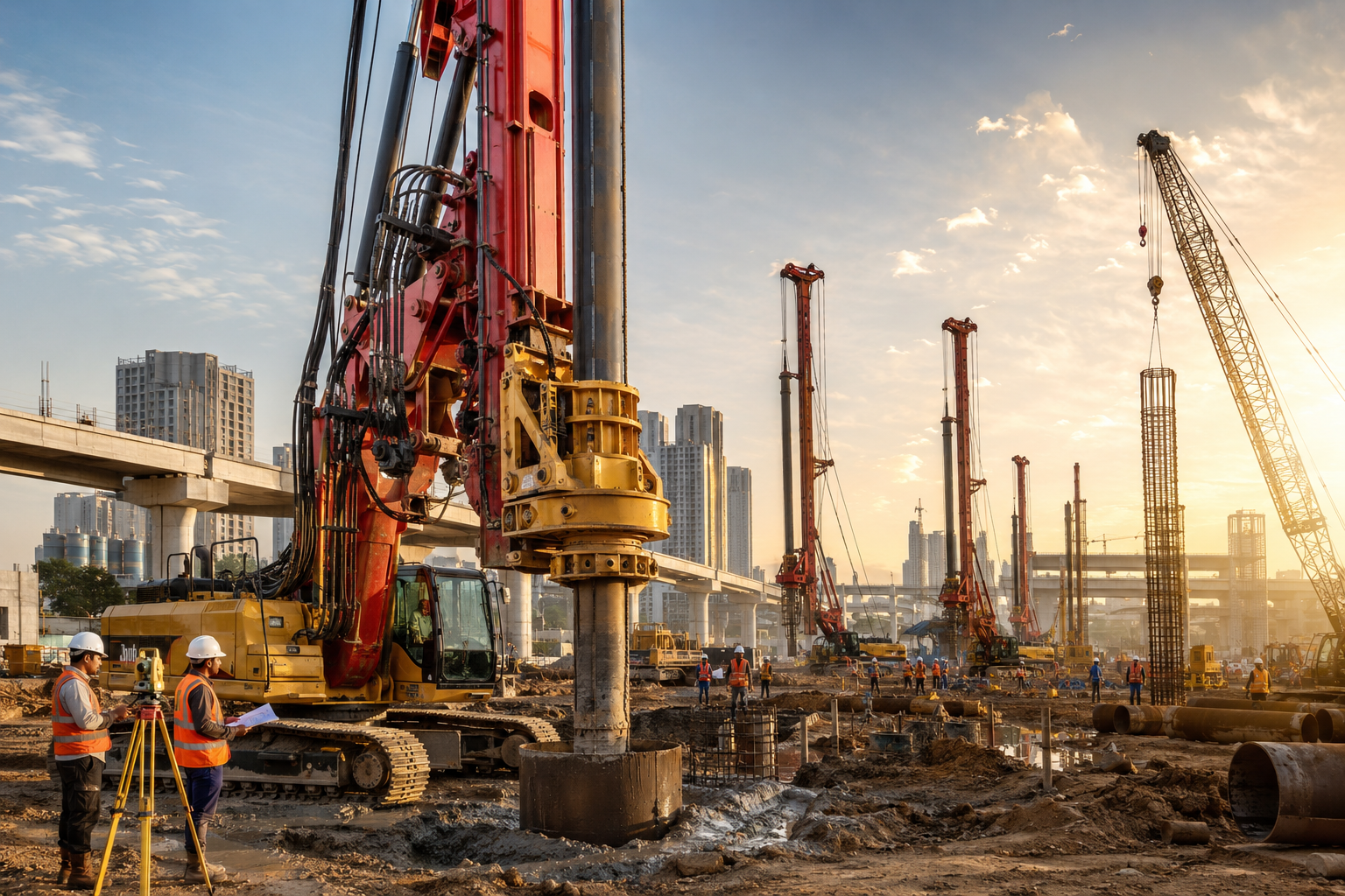 SANY SR 185 / SR235 Rigs