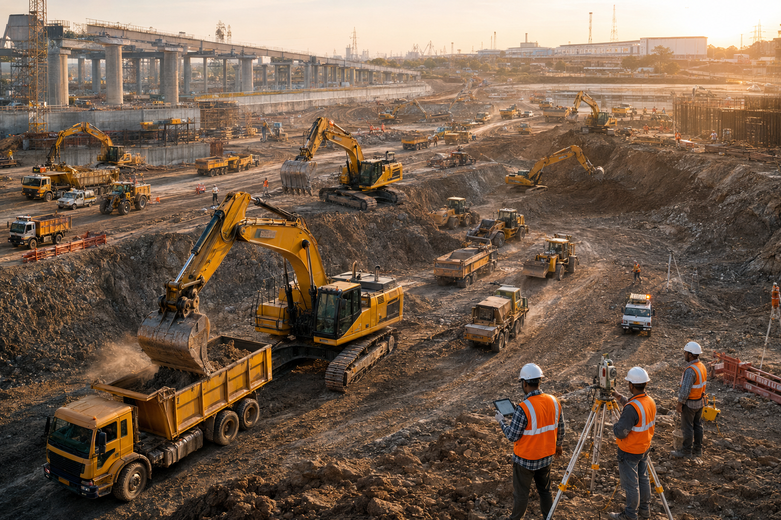 Poclain & Excavators